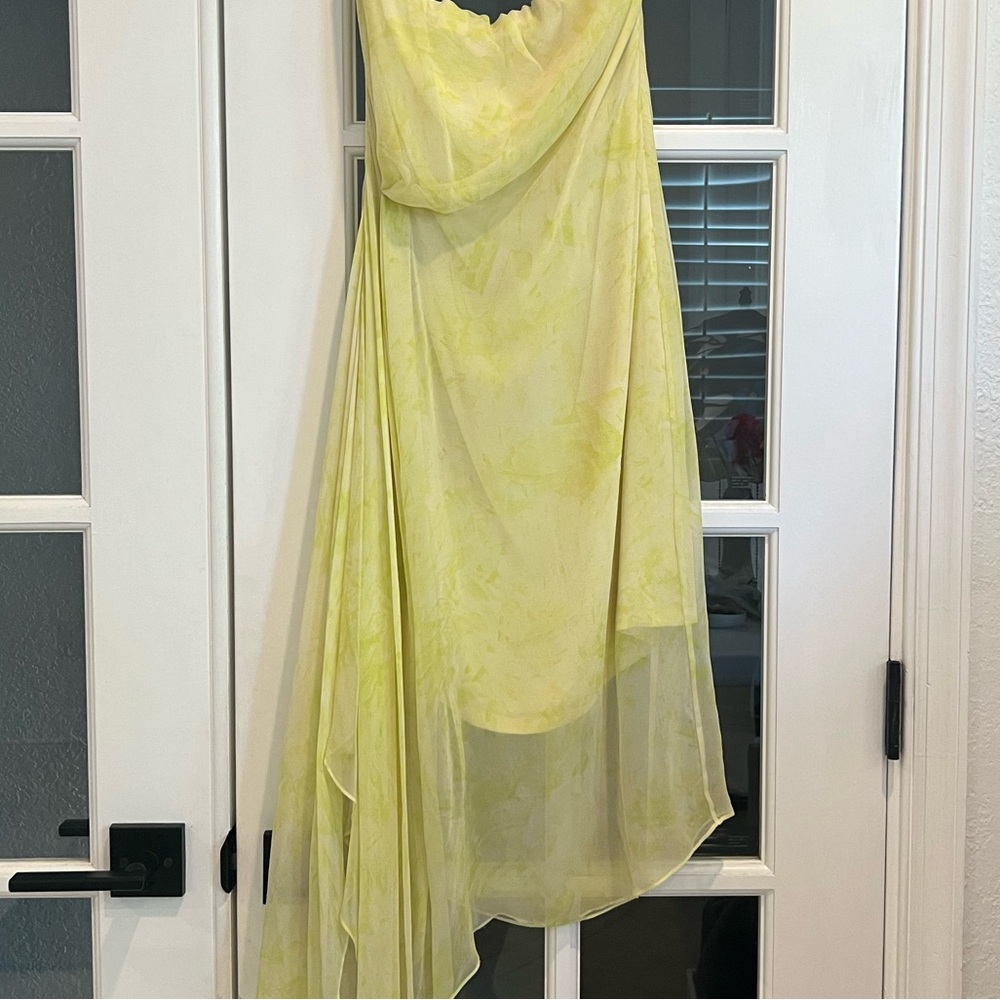 Robert Rodriguez Strapless Yellow Dress - Picture 5 of 7
